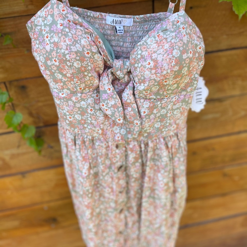 NWT Floral Sun Dress